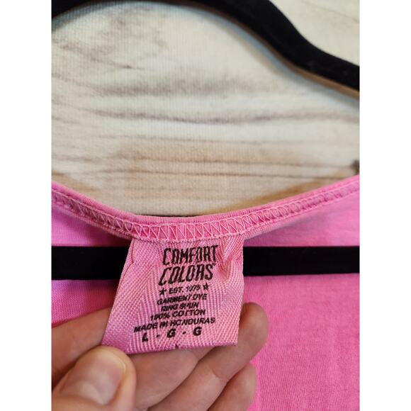 Comfort Colors Texas A&M Aggies Women's Pink Cotton On Point Tank Top Size Large - Picture 3 of 5